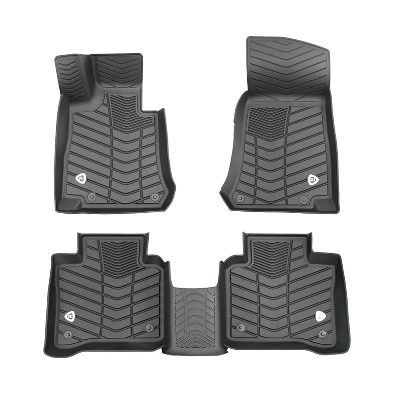 MERCEDES-BENZ GLC 2019-2022 (কালো, 3 টুকরার এক সেট)